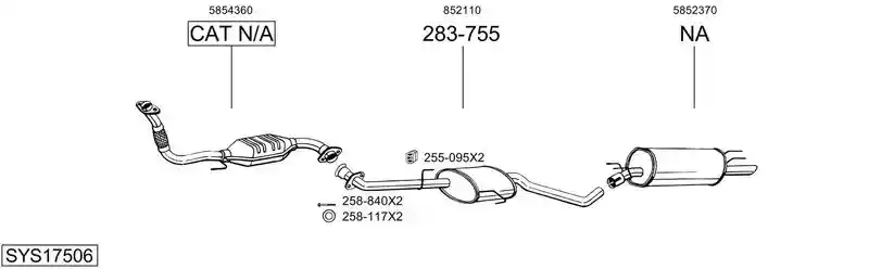 BOSAL SYS17506