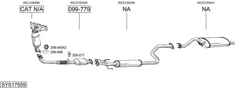 BOSAL SYS17559