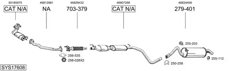 BOSAL SYS17608