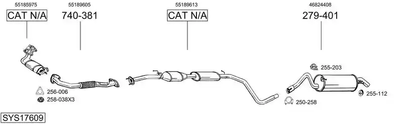 BOSAL SYS17609