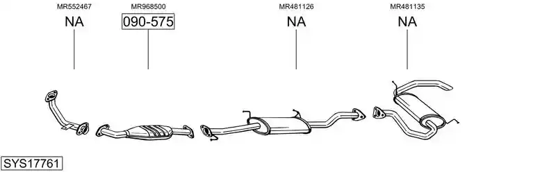 BOSAL SYS17761