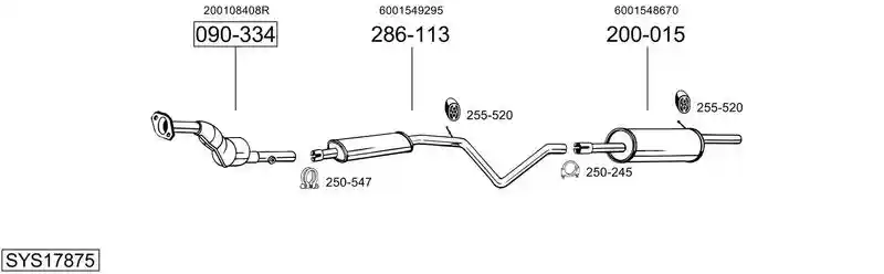BOSAL SYS17875