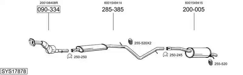 BOSAL SYS17878