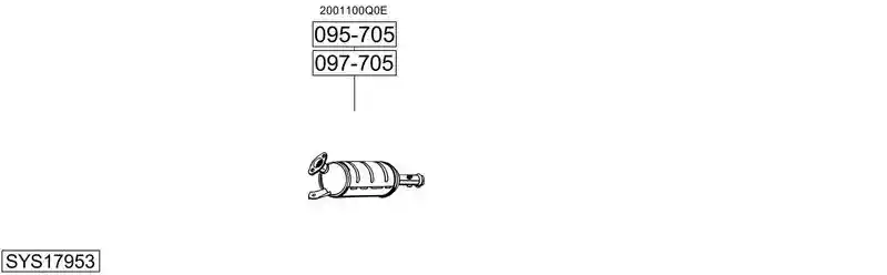 BOSAL SYS17953
