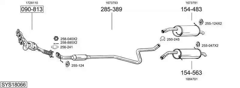 BOSAL SYS18066