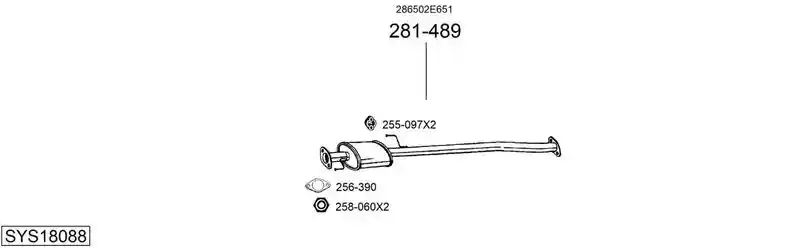 BOSAL SYS18088