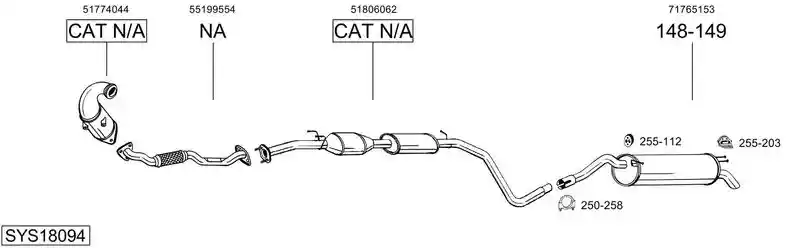 BOSAL SYS18094