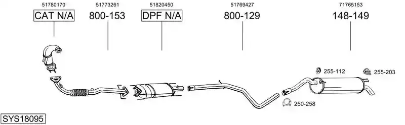 BOSAL SYS18095