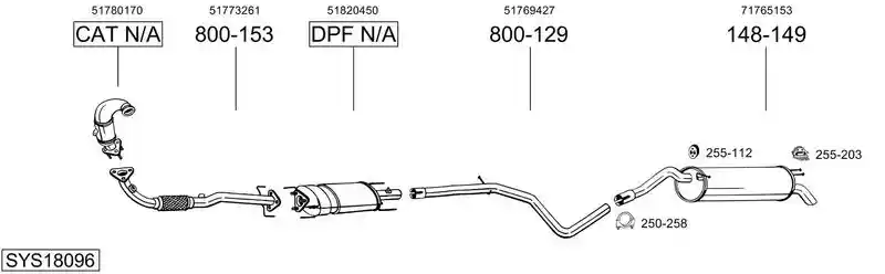 BOSAL SYS18096