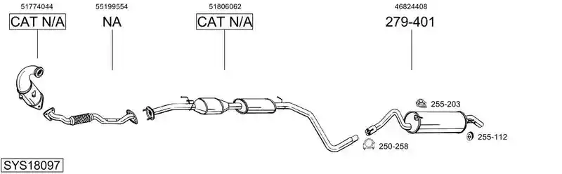 BOSAL SYS18097