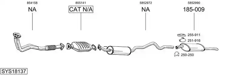 BOSAL SYS18137