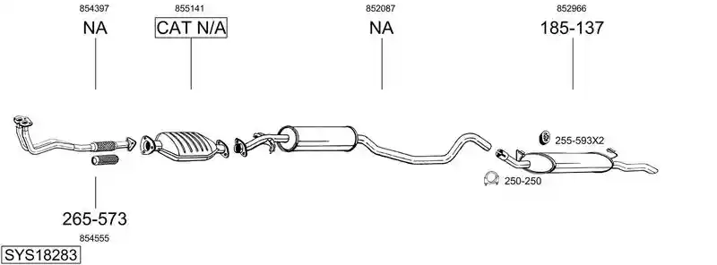 BOSAL SYS18283