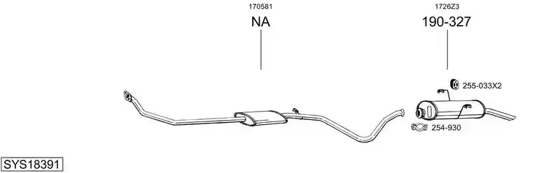 BOSAL SYS18391