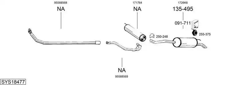 BOSAL SYS18477