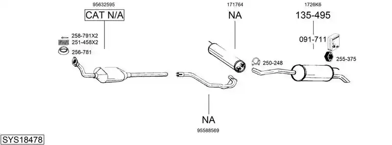 BOSAL SYS18478