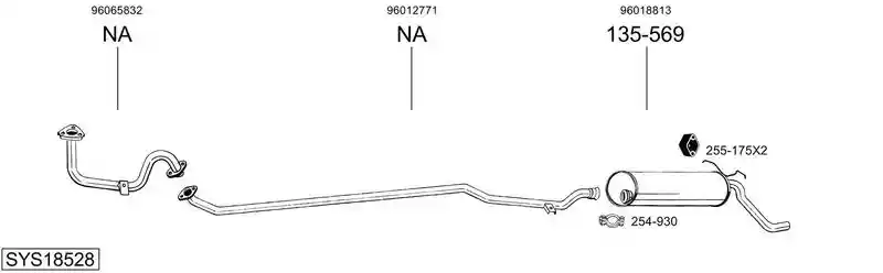 BOSAL SYS18528