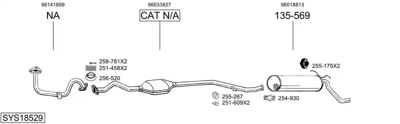 BOSAL SYS18529