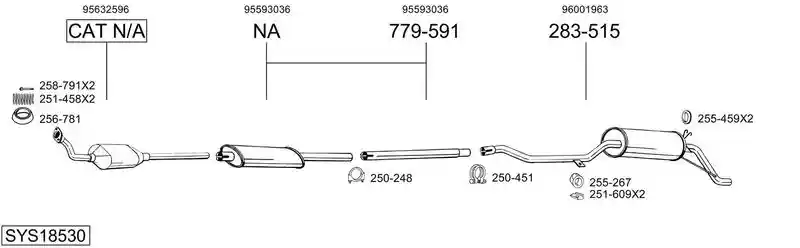 BOSAL SYS18530