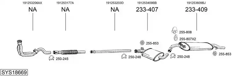 BOSAL SYS18669