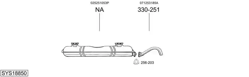 BOSAL SYS18850