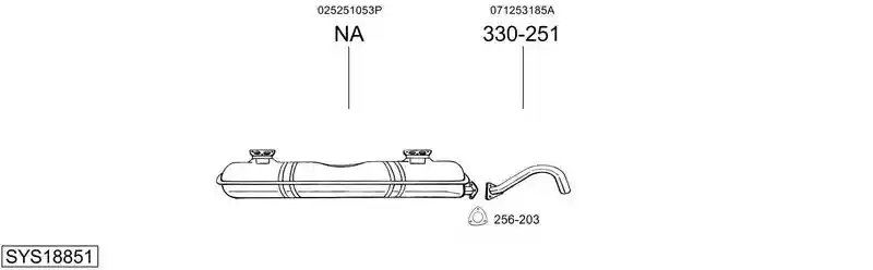BOSAL SYS18851