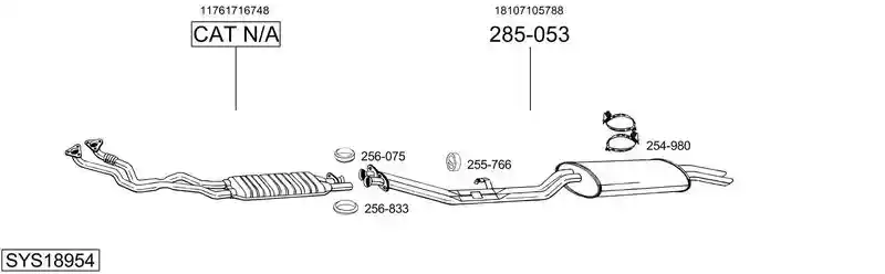 BOSAL SYS18954