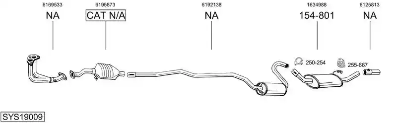 BOSAL SYS19009