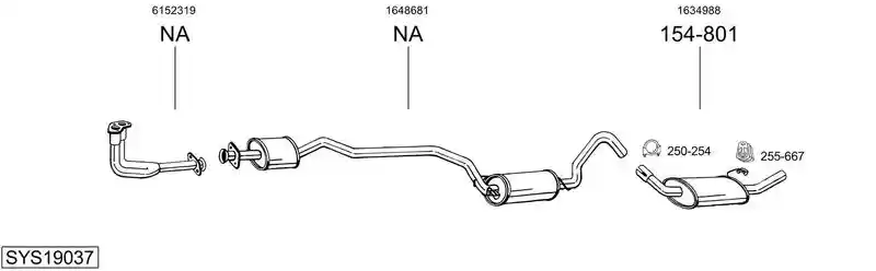 BOSAL SYS19037