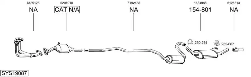 BOSAL SYS19087