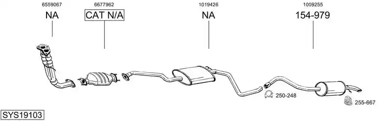 BOSAL SYS19103