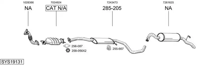 BOSAL SYS19131