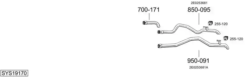 BOSAL SYS19170