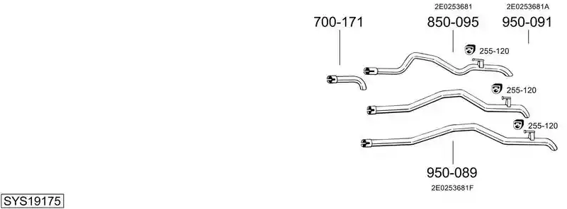 BOSAL SYS19175