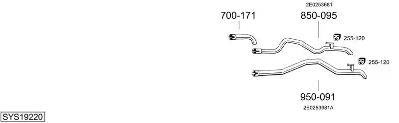 BOSAL SYS19220
