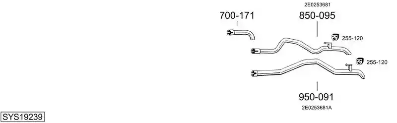 BOSAL SYS19239