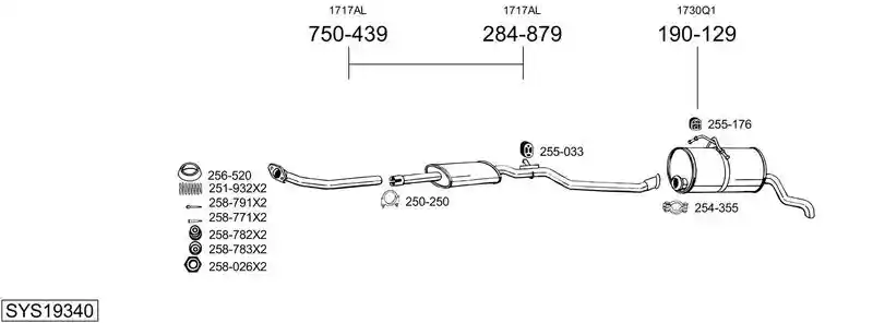 BOSAL SYS19340