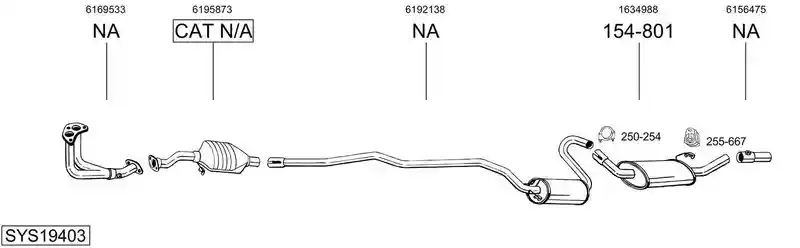 BOSAL SYS19403