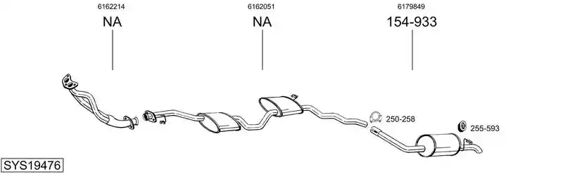 BOSAL SYS19476