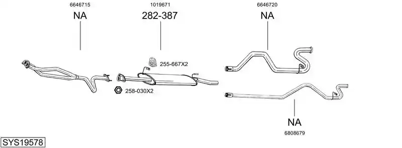 BOSAL SYS19578