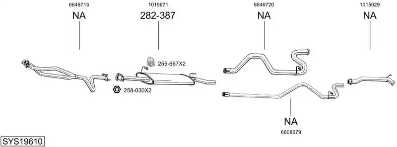 BOSAL SYS19610
