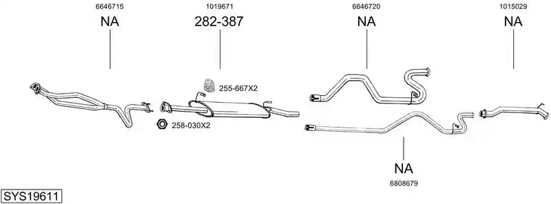 BOSAL SYS19611
