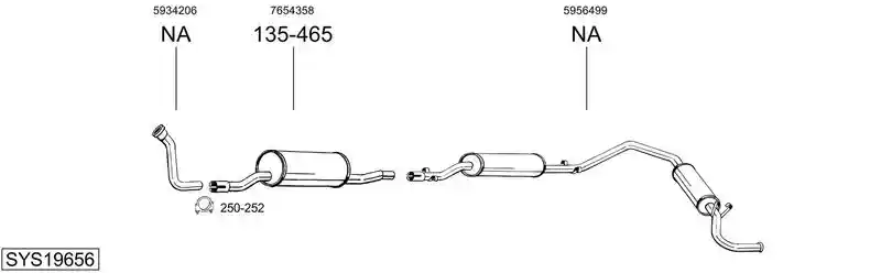 BOSAL SYS19656