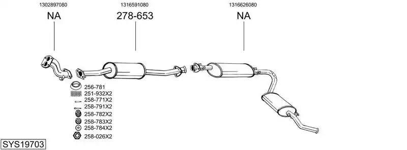 BOSAL SYS19703