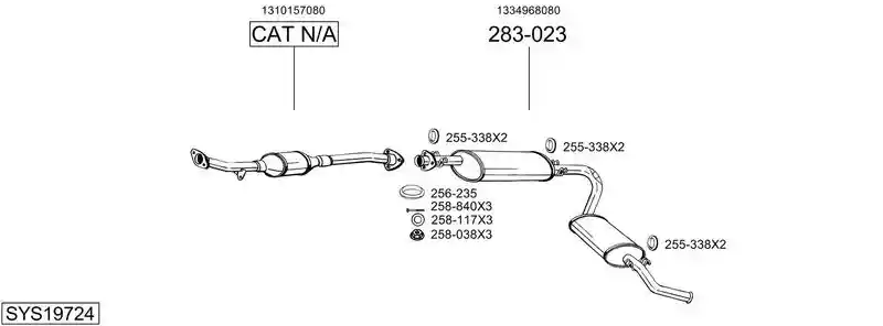 BOSAL SYS19724