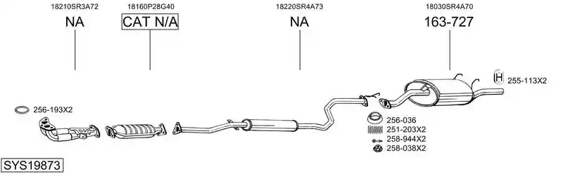 BOSAL SYS19873
