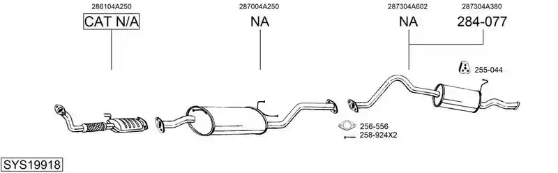 BOSAL SYS19918