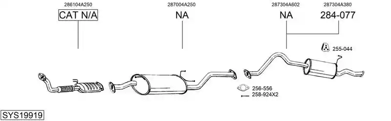 BOSAL SYS19919