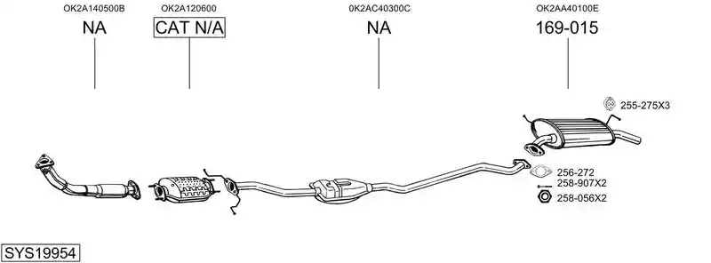 BOSAL SYS19954