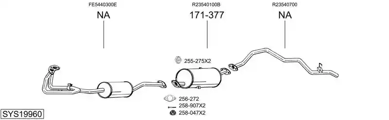 BOSAL SYS19960