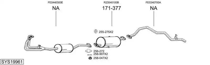 BOSAL SYS19961